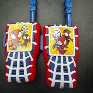 Marvel Spidey and His Amazing Friends Walkie Talkies Tested/Works